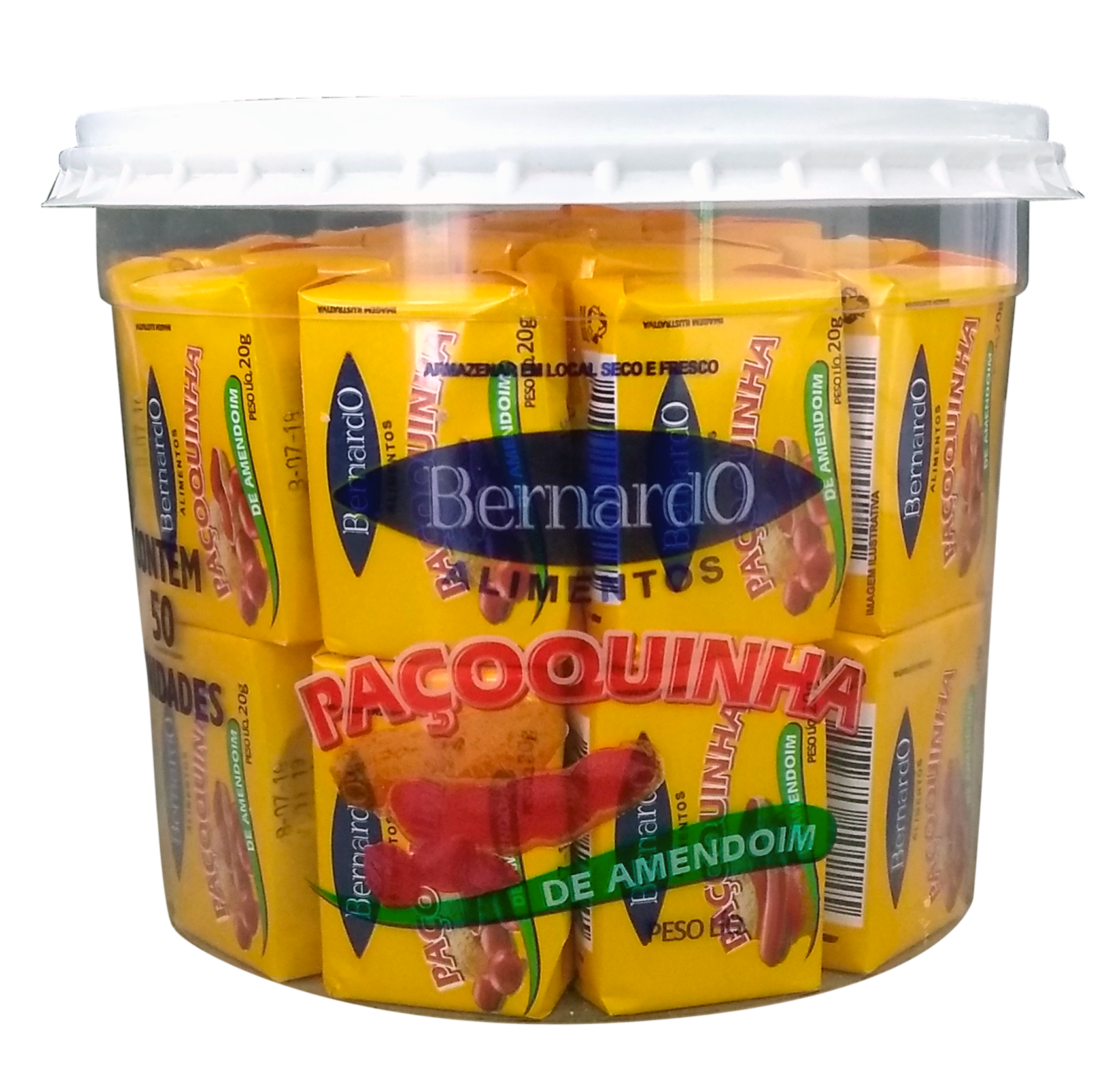 PAÇOCA QUADRADA CX 6X750G