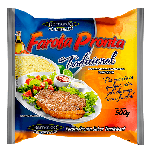 Farofa De Mandioca Tradicional500g