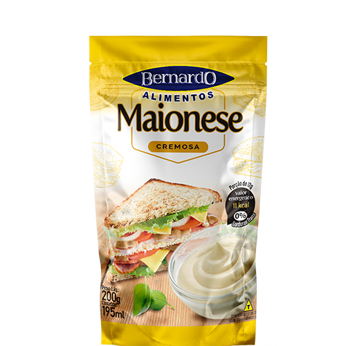 Maionese Tradicional sachê 200g