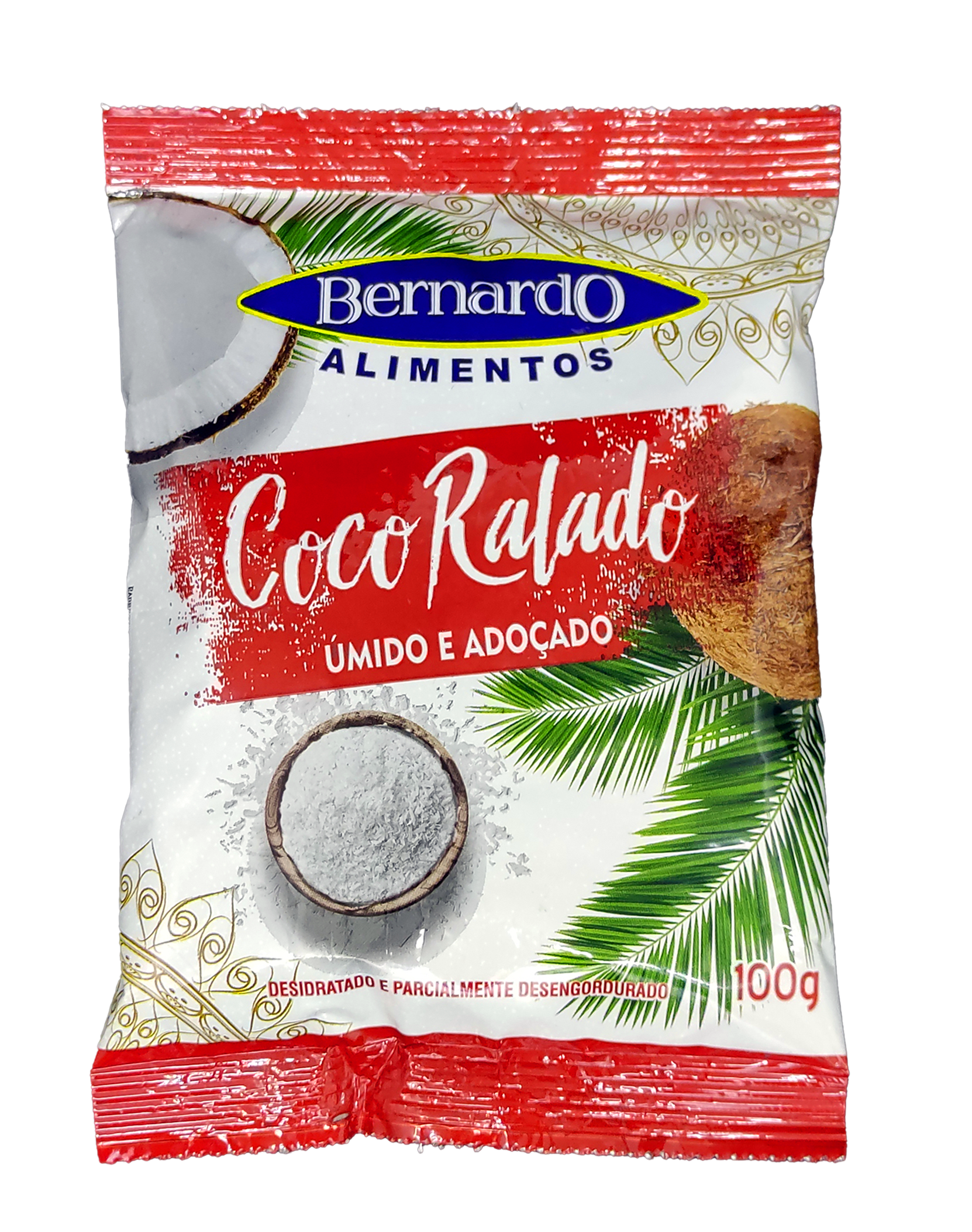 COCO RALADO UMIDO ADOCADO 24X100G