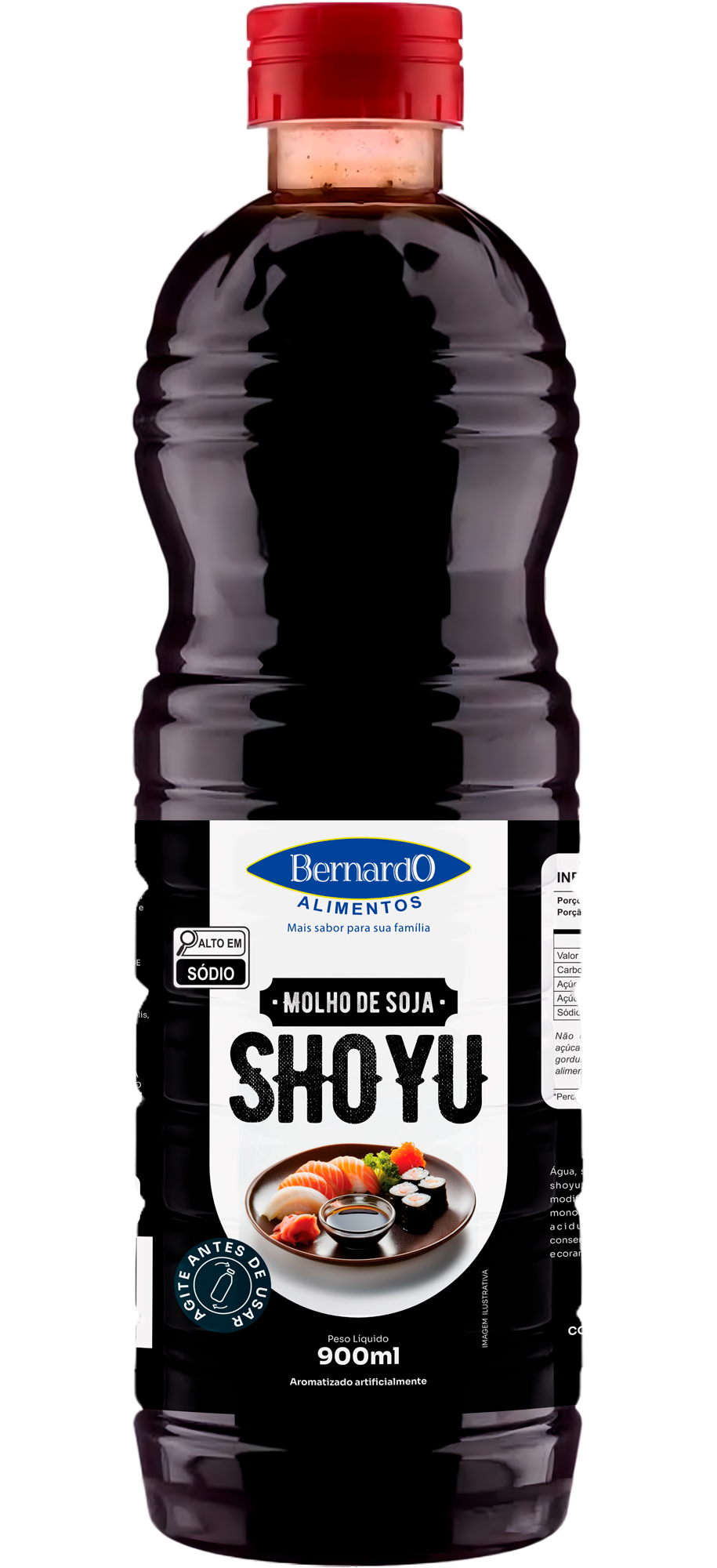 Molho de Soja Shoyu 900ml