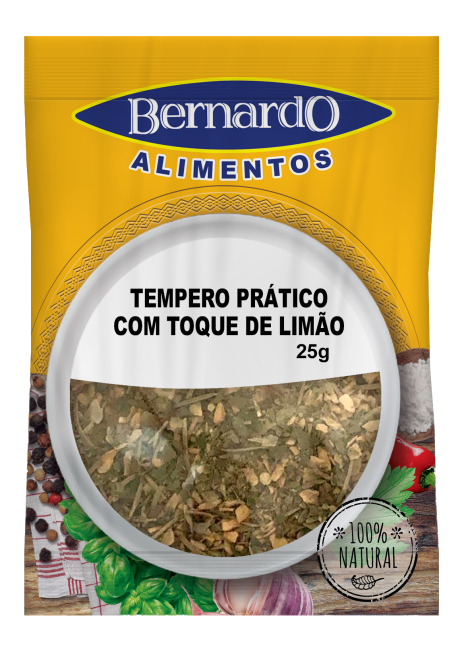 Tempero Prático com Toque de Limão 25g