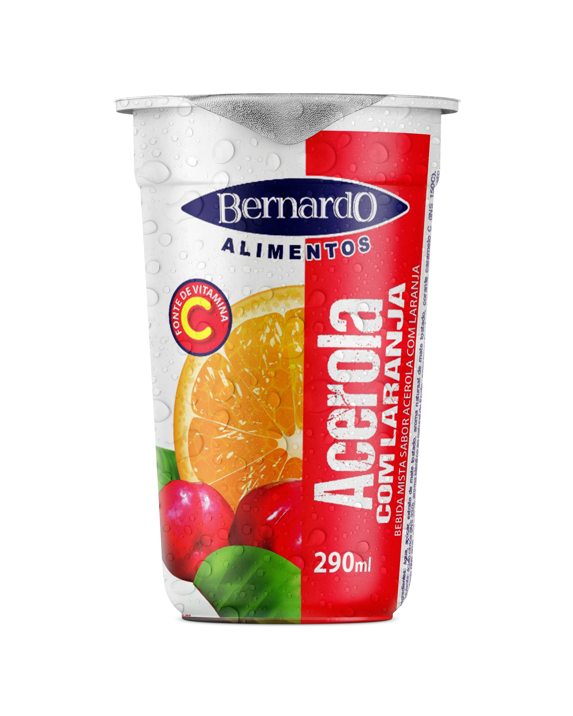 Refresco Acerola com Laranja 290ml