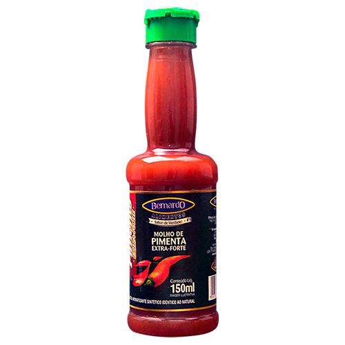 Molho de Pimenta Extra-Forte 150ml