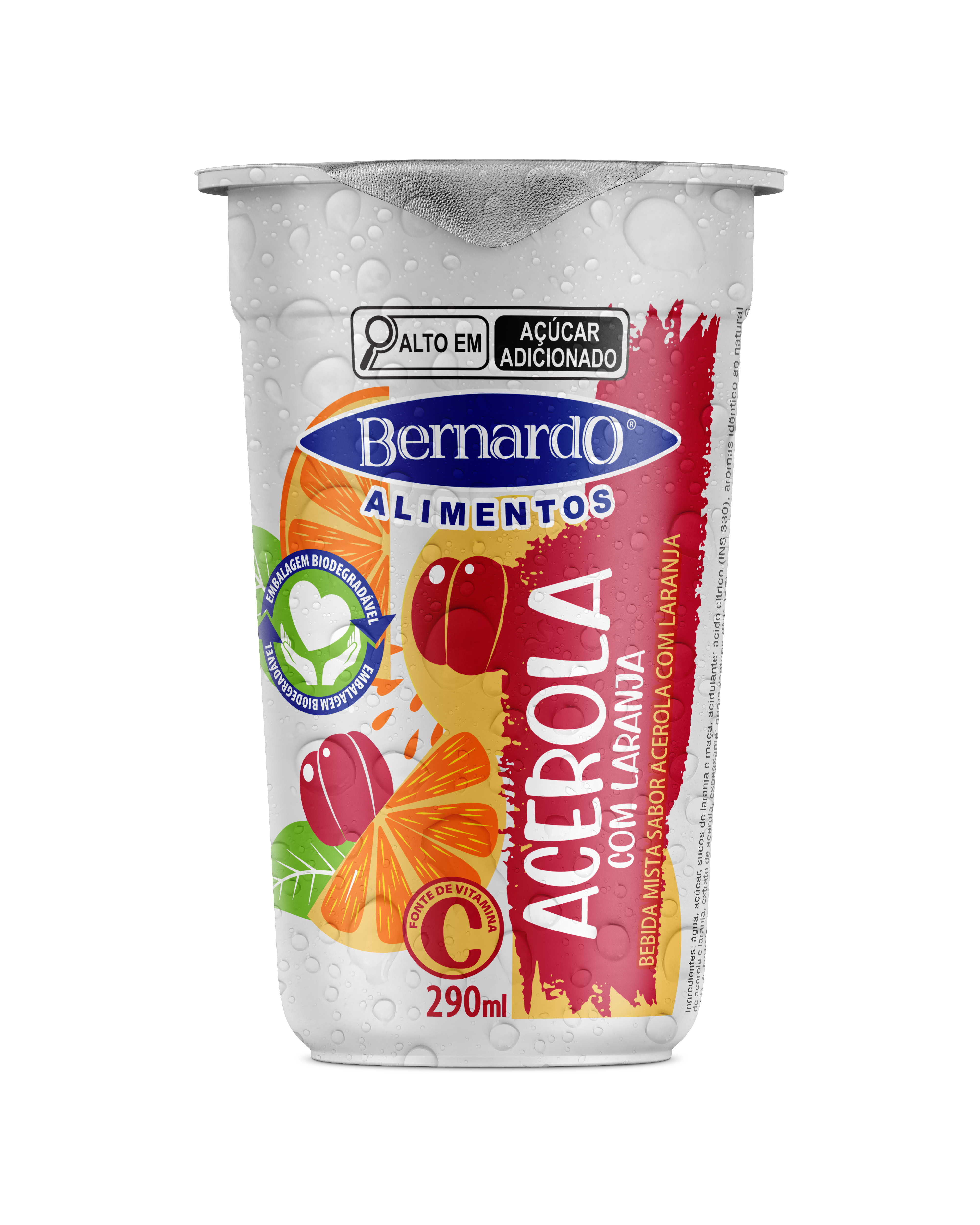 Refresco Acerola com Laranja 290ml