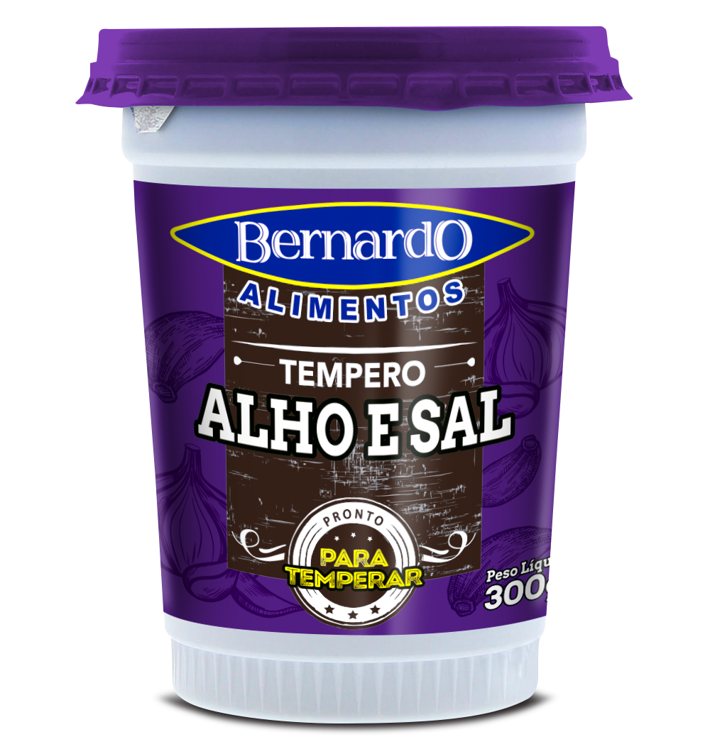 TEMPERO ALHO E SAL 24X300G