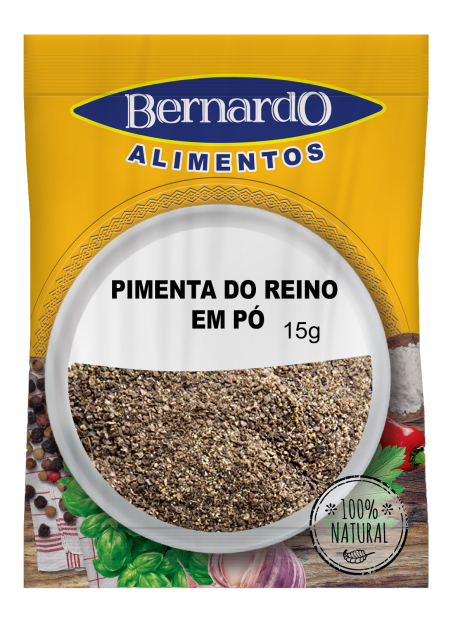 Pimenta do Reino em pó 15g